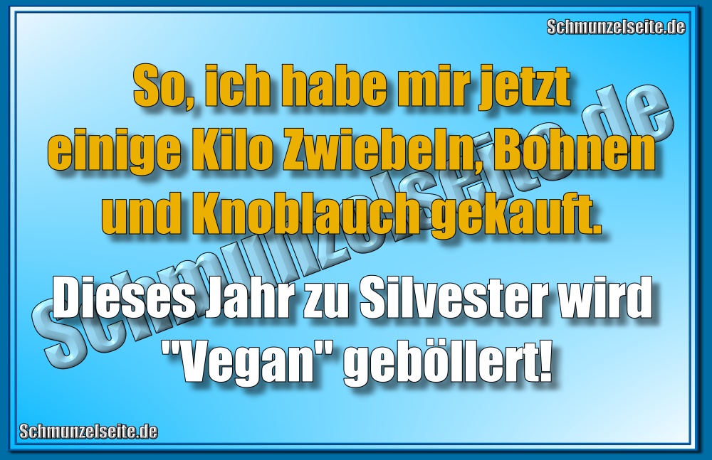 Vegan geböllert