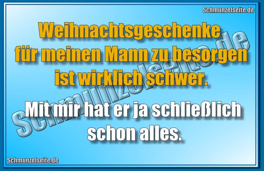 Weihnachtsgeschenke besorgen