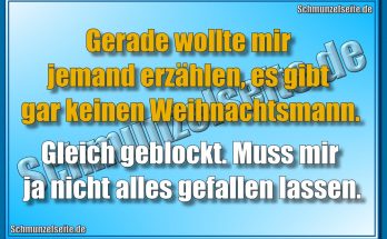 Weihnachtsmann geblockt