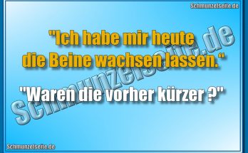 Beine wachsen