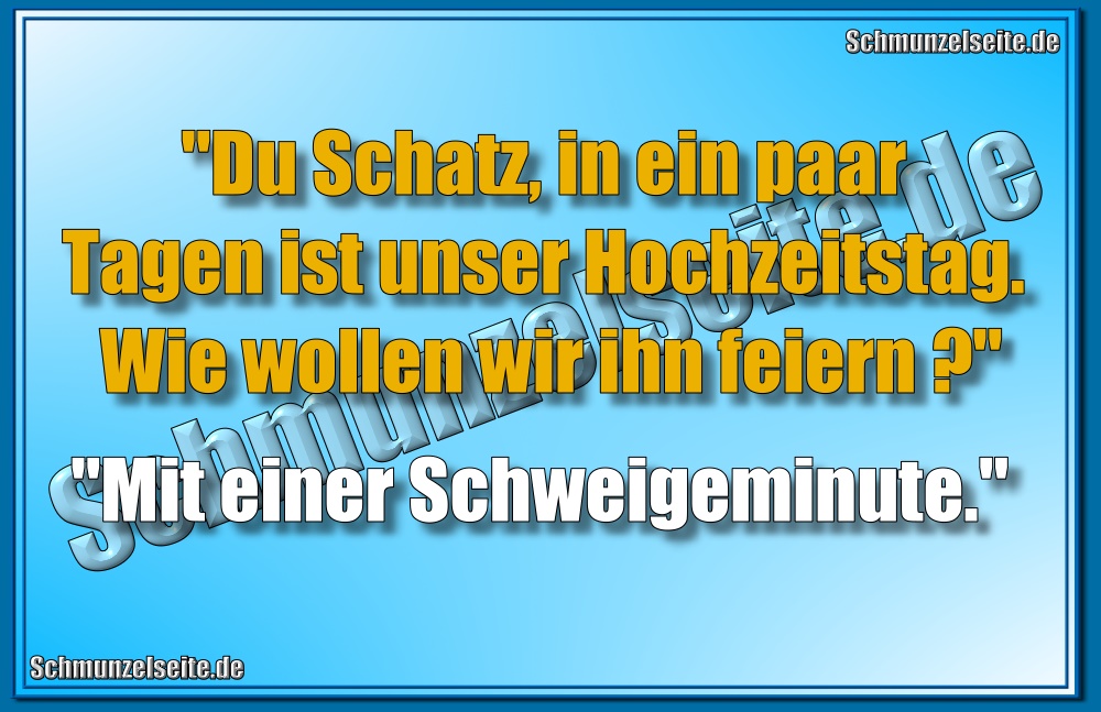 Hochzeitstag