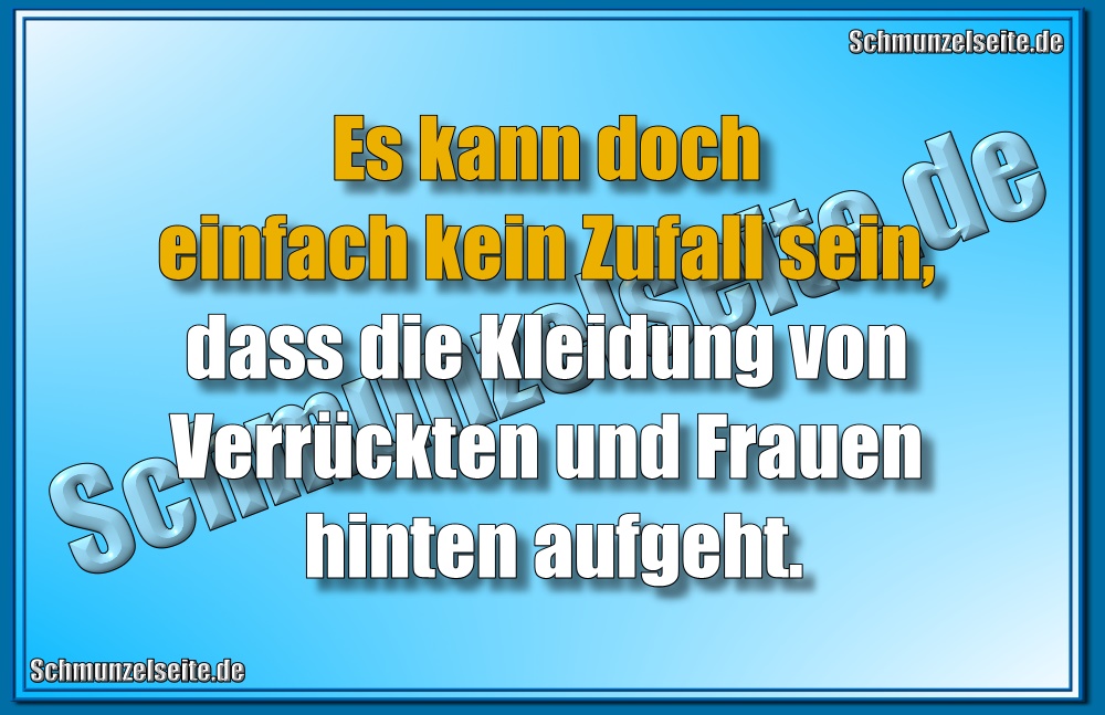 Kein Zufall