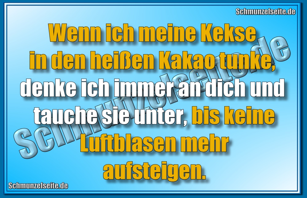Kekse im Kakao