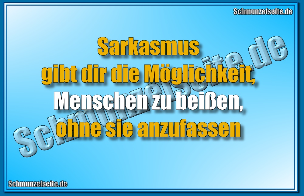 Sarkasmus