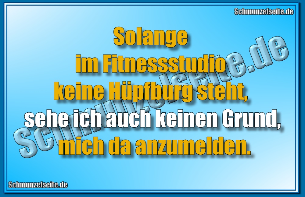 Keine Hüpfburg