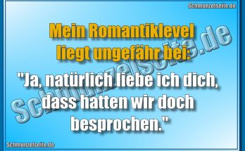 Mein Romantiklevel
