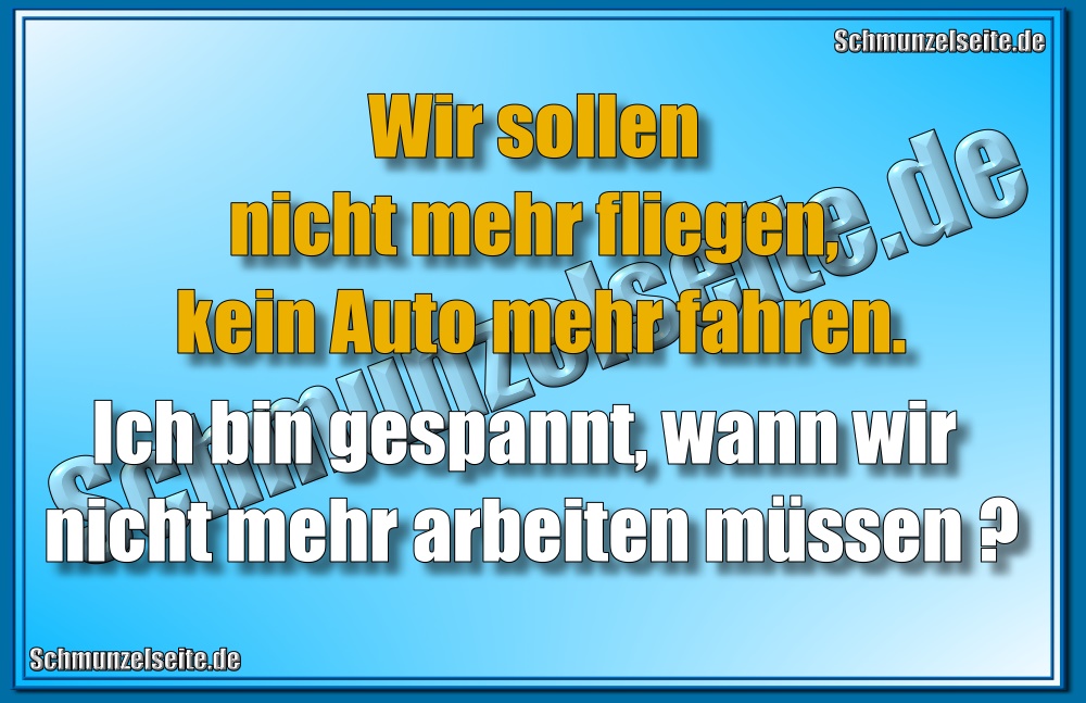 Nicht mehr fliegen
