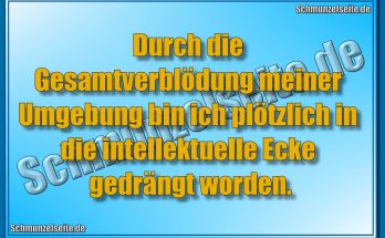 Gesamtverblödung