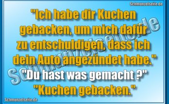 Kuchen gebacken