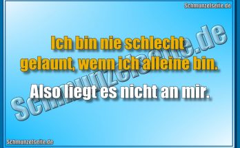 Schlecht gelaunt