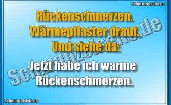 Rückenschmerzen