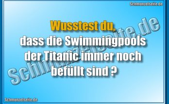 Swimmingpools der Titanic