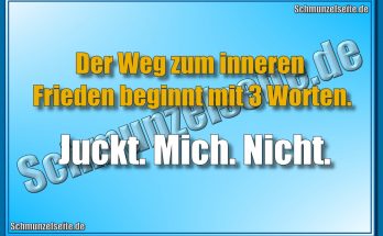 Weg zum inneren Frieden
