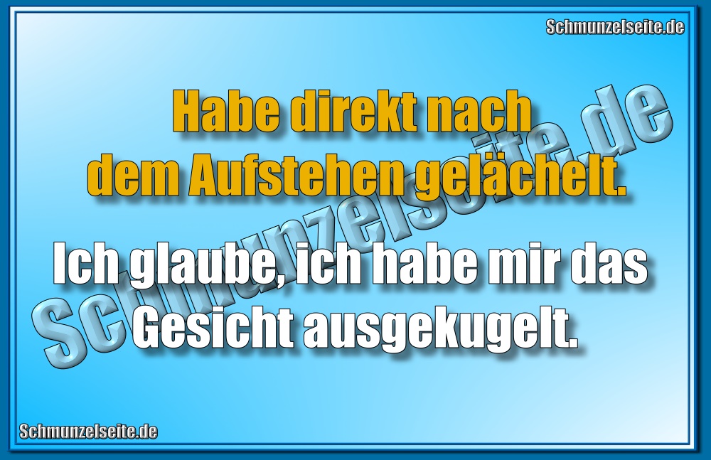 Gesicht ausgekugelt