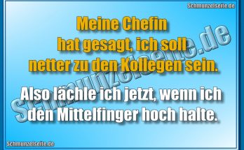 Meine Chefin