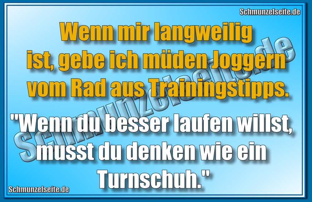 Trainingstipps