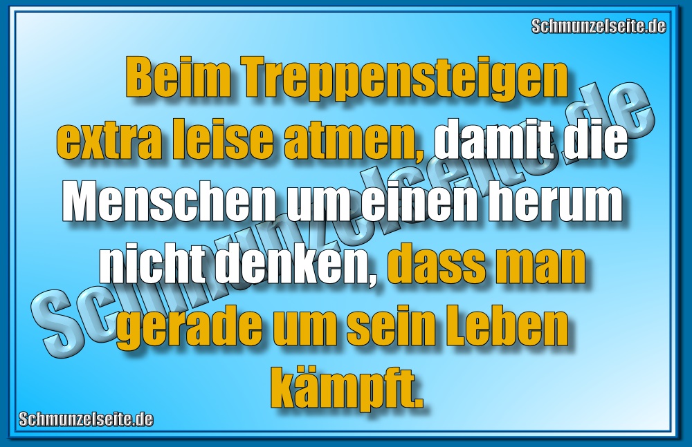 Treppensteigen