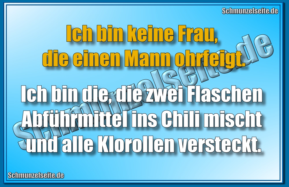 Abführmittel ins Chili