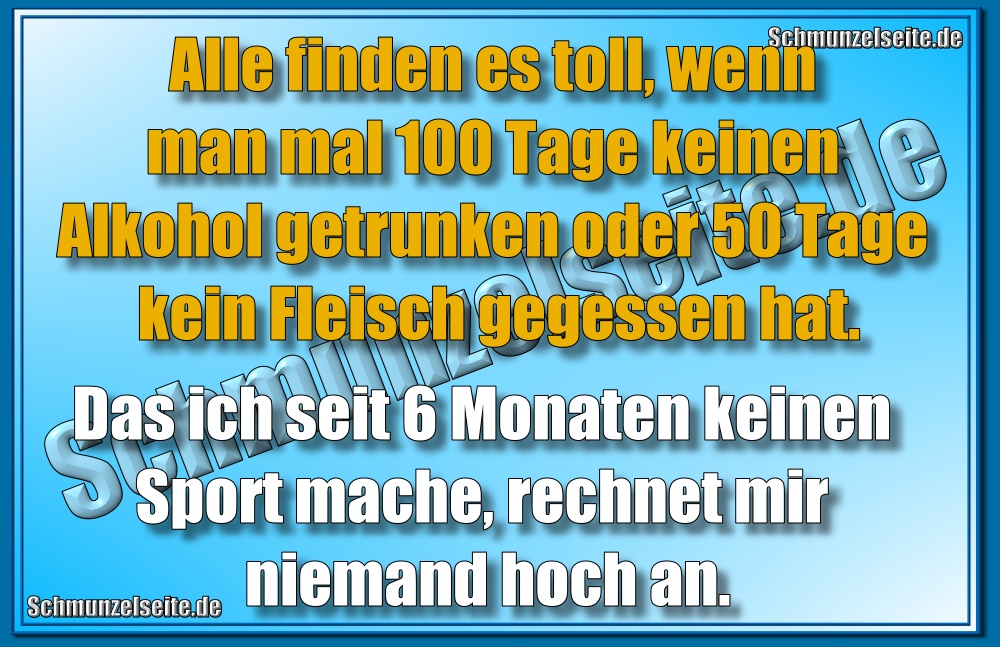 Keinen Sport