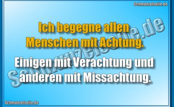 Mit Achtung