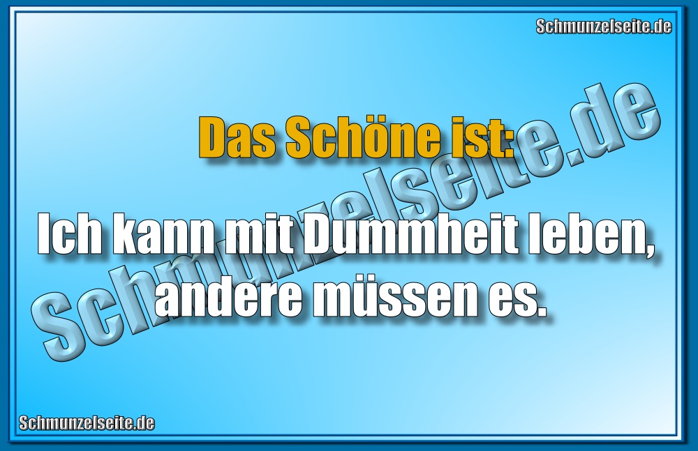 Dummheit