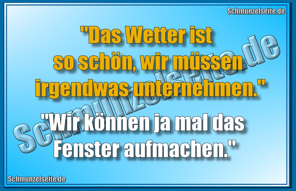 Fenster aufmachen