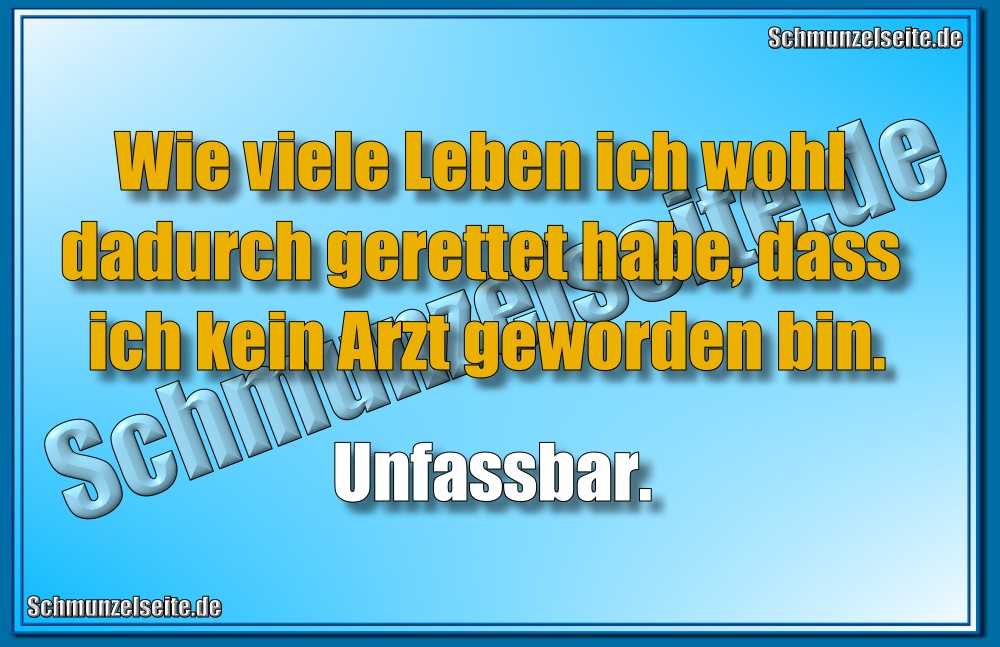 Kein Arzt