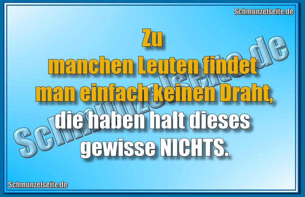 Keinen Draht