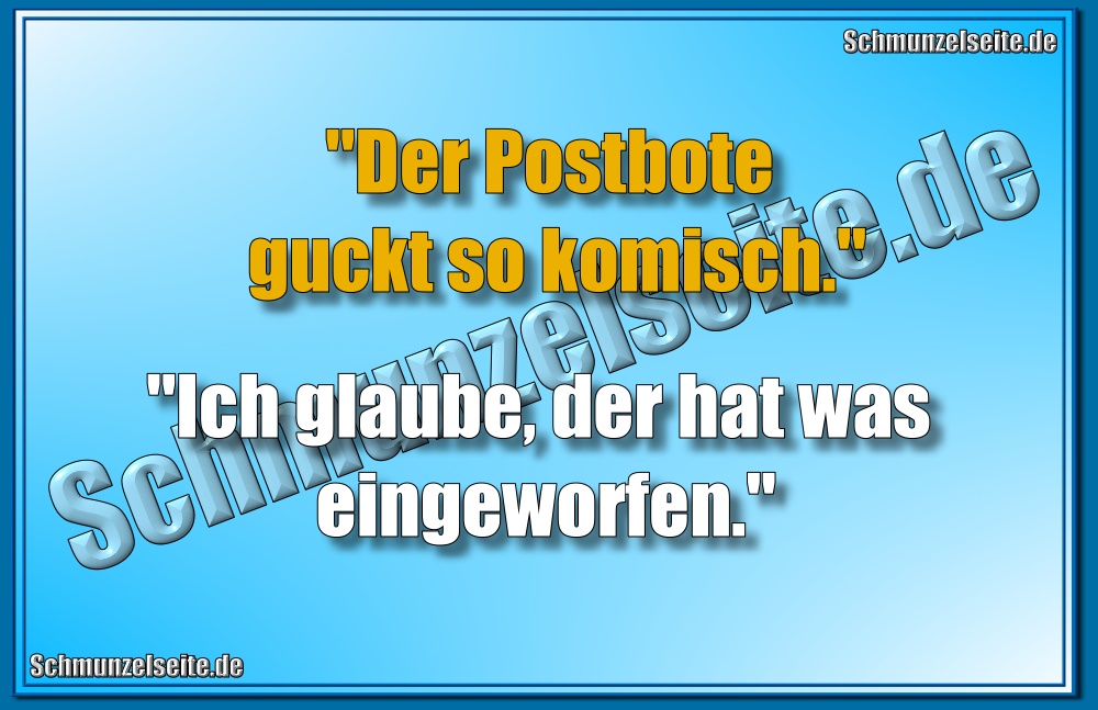 Postbote