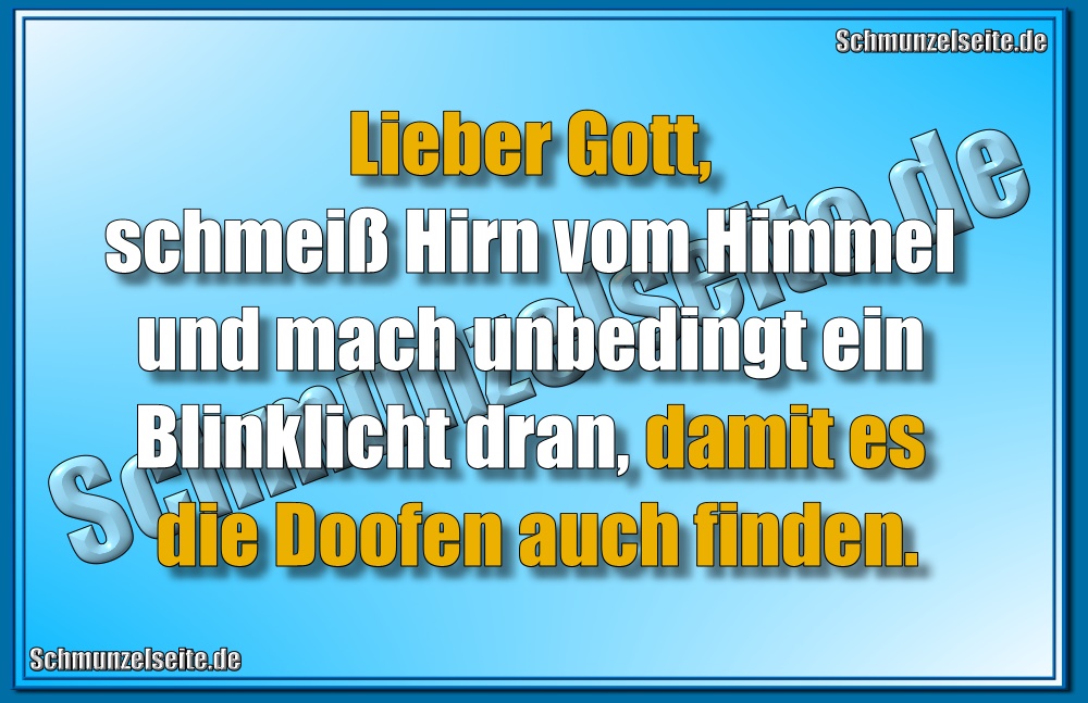 Lieber Gott