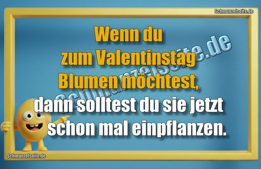 Wenn du zum Valentinstag Blumen möchtest, dann solltest du sie jetzt schon mal einpflanzen.