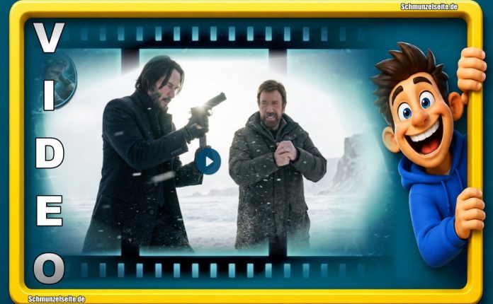 Chuck Norris, der Eisbrecher ist in der kalten Jahreszeit unterwegs. Da hat der Winter es schwierig zu kommen.