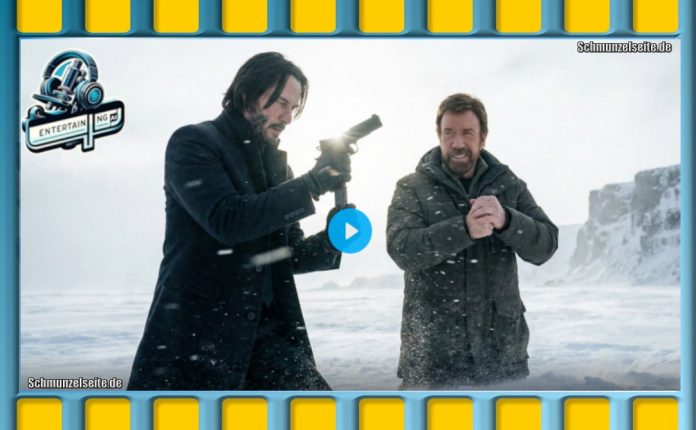 Chuck Norris, der Eisbrecher ist in der kalten Jahreszeit unterwegs. Da hat der Winter es schwierig zu kommen.