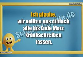 Krankschreiben lassen