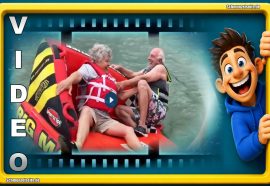 Oma und Opa haben Spaß in diesem Video. Da geht ne Menge schief.