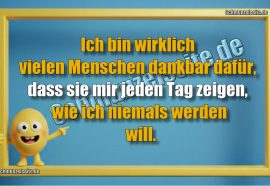 Vielen Menschen dankbar