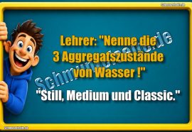 Aggregatszustände von Wasser