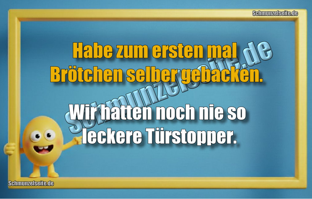 Habe zum ersten mal Brötchen selber gebacken. Wir hatten noch nie so leckere Türstopper.