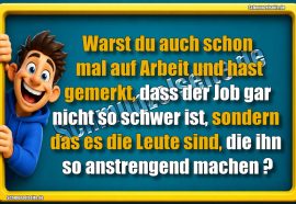 Mal auf Arbeit