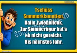 Tschüss Sommerklamotten. Hallo Zwiebellook. Zur Sommerfigur hat's eh nicht gereicht. Bis nächstes Jahr.