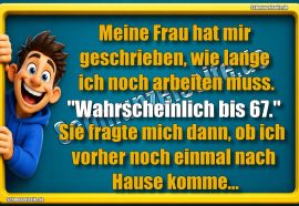 Arbeiten bis 67