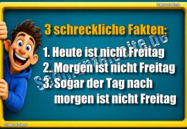 Schreckliche Fakten
