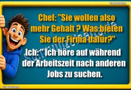 Mehr Gehalt